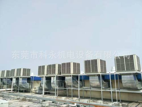 森博科瑞莱蒸发式冷气机环保空调新风机组kd25空调正压送风空调风